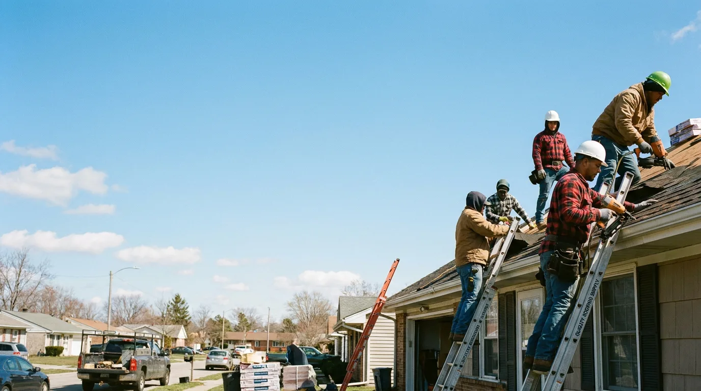 Roofing in Huntingburg, IN near me